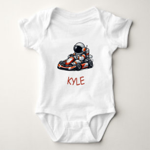 Astronaut Go-Kart Baby Bodysuit