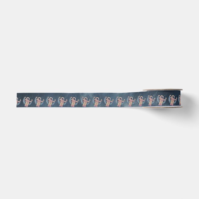 Astronaut Grosgrain Ribbon (Front)