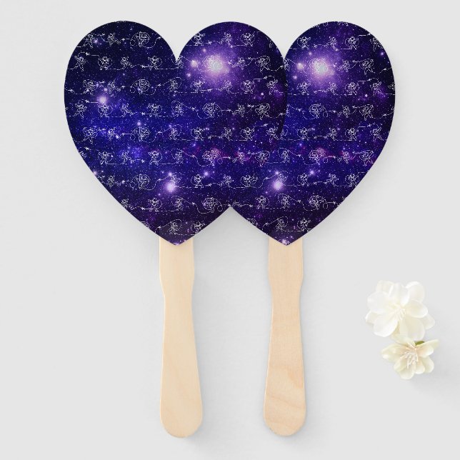 Astronaut Hand Fan (Front and Back)