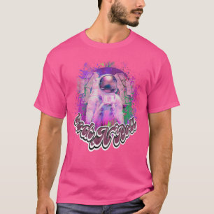 Astronaut Heavy Punks Not Dead Gothic Tattoo Rock  T-Shirt