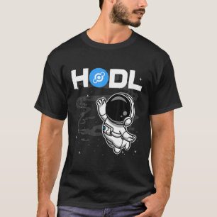 Astronaut HODL Helium HNT Coin To The Moon Crypto T-Shirt