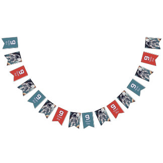 Astronaut Houston, We Have A Birthday!   Bunting Flags