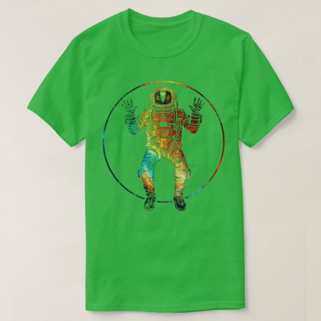 Astronaut in Space 8 T-Shirt (Design Front)