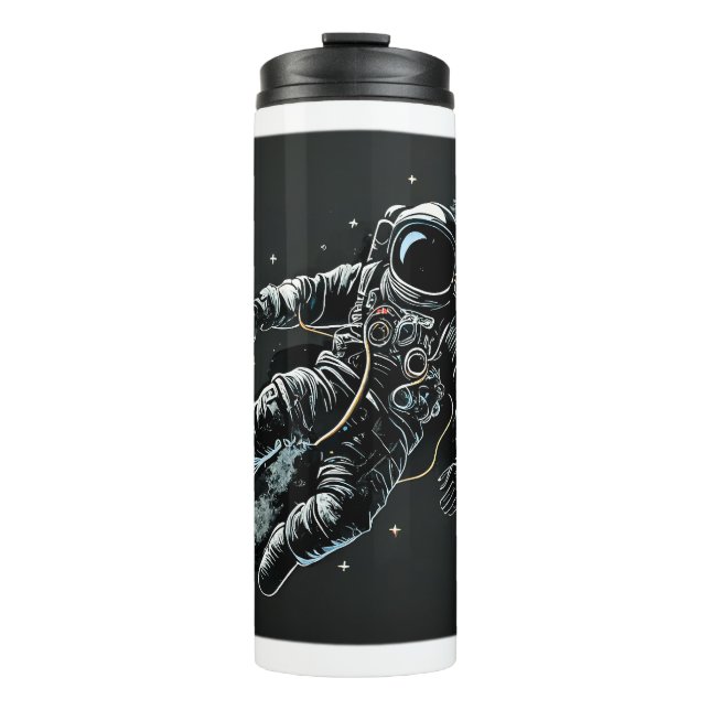 Astronaut in Space Thermal Tumbler  (Front)