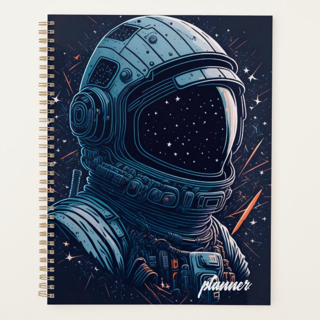 Astronaut in the deep space planner (Front)