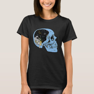 Astronaut in the Space Chill Out with Beer Galaxy T-Shirt