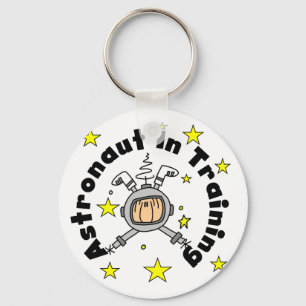 Astronaut in Training Tshirts and Gifts Keychain
