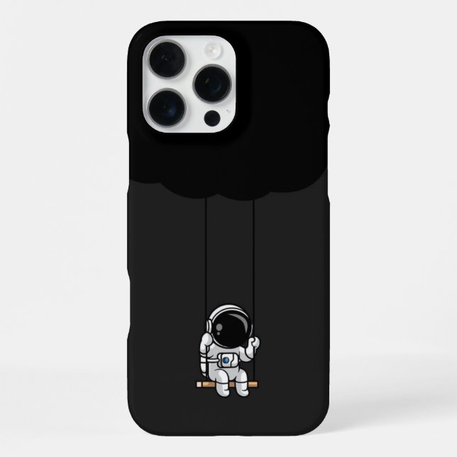 astronaut iPhone case (Back)