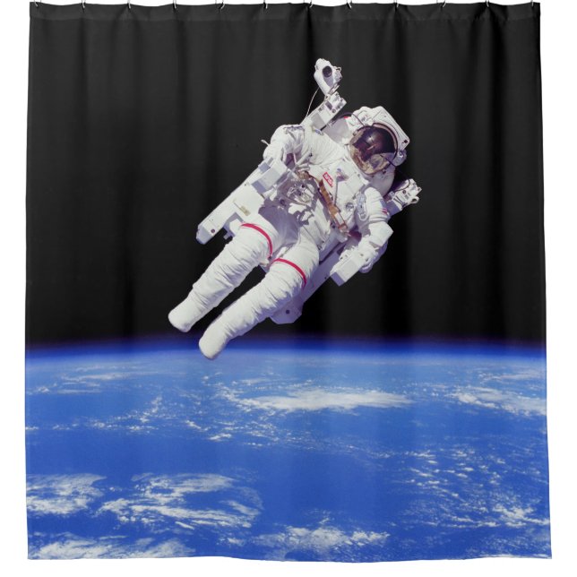 Astronaut Jetpack Spacewalk Earth Orbit Photo (Front)