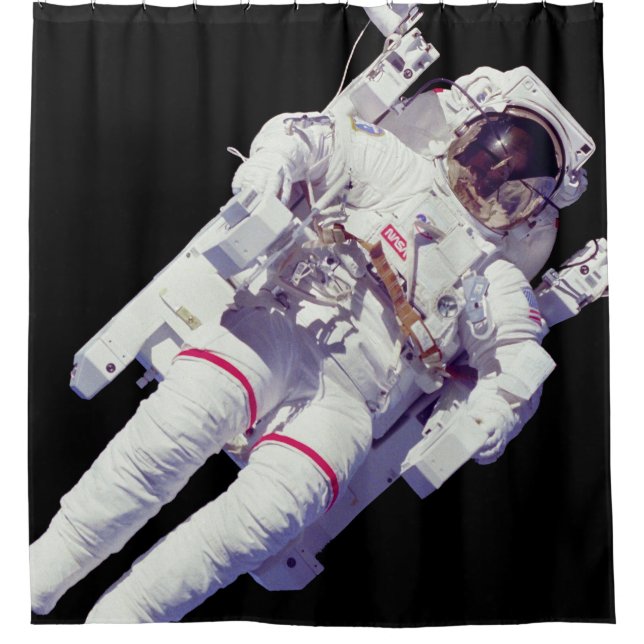 Astronaut Jetpack Spacewalk Earth Orbit Photo (Front)