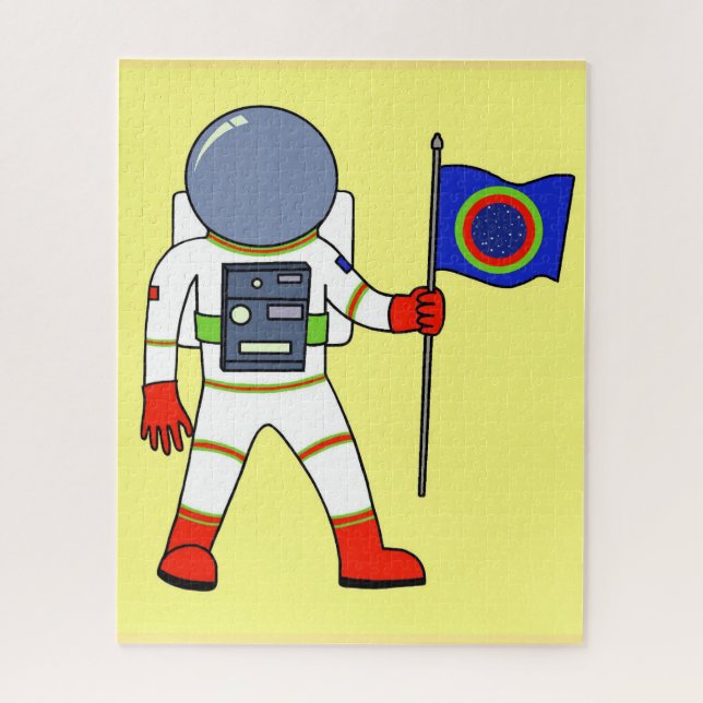 Astronaut Jigsaw Puzzle (Vertical)