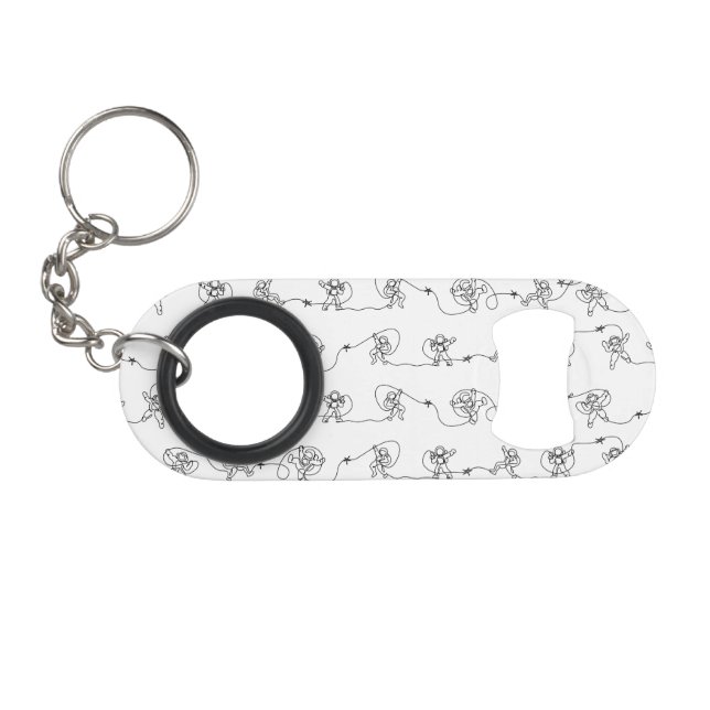 Astronaut Keychain Bottle Opener (Front (Horizontal))