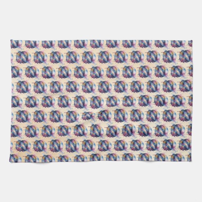 Astronaut Kitchen Towel (Horizontal)