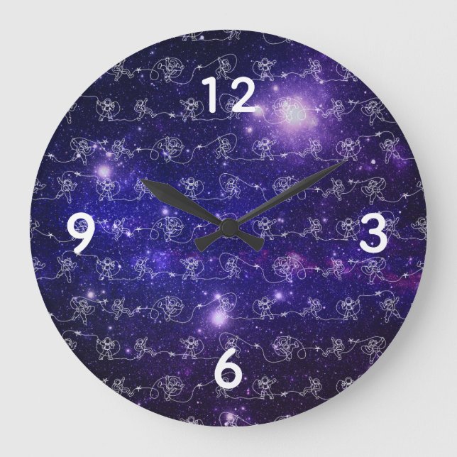 Astronaut Large Clock (Front)