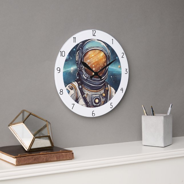 ASTRONAUT LARGE CLOCK (Office)