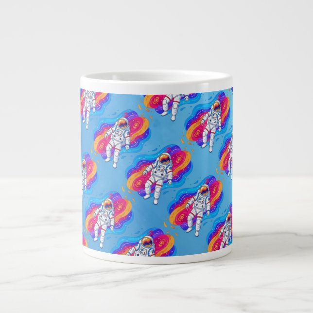 Astronaut Large Coffee Mug (Front)