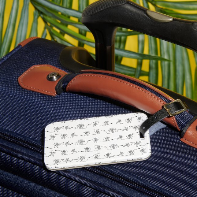 Astronaut Luggage Tag (Front Insitu 3)