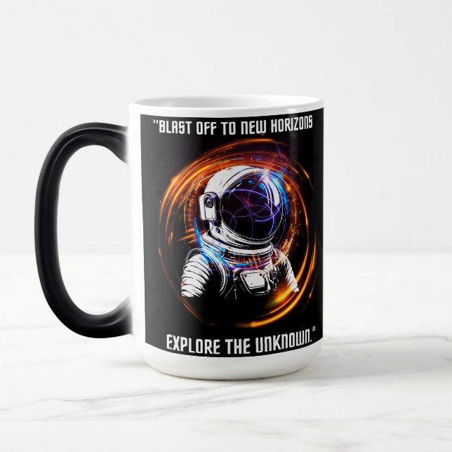 astronaut magic mug (Left)