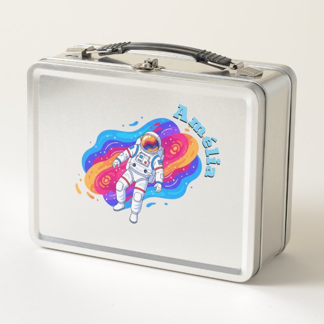 Astronaut Metal Lunch Box (Front)