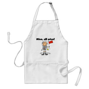 Astronaut Mine All Mine t-shirts and gifts Standard Apron
