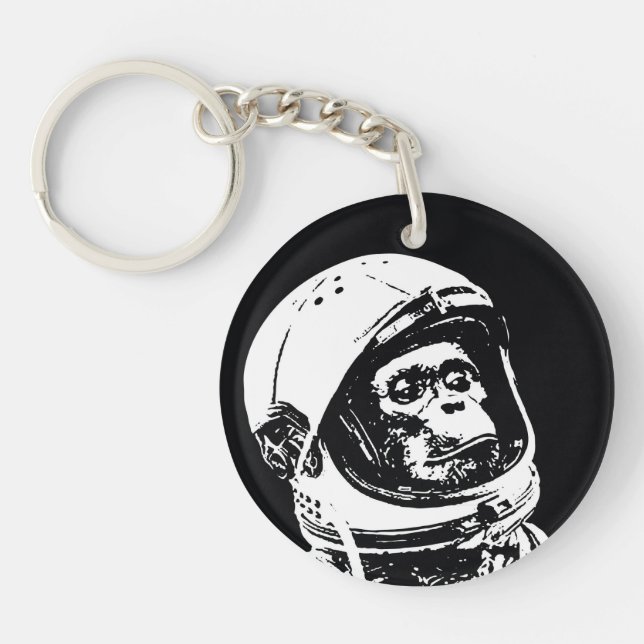 Astronaut Monkey Keychain (Front)