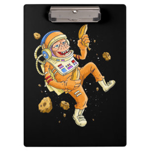 Astronaut Monkey Space Clipboard