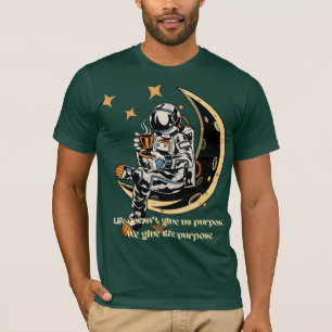 Astronaut Moon Dreams – Space Exploration T-Shirt