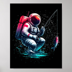 Astronaut Moon Space Shirt Galaxy Shirt Space Gala Poster