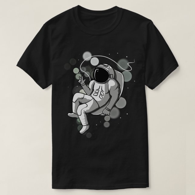 Astronaut Muscles T-Shirt (Design Front)