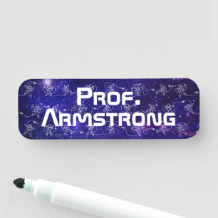 Astronaut Name Tag