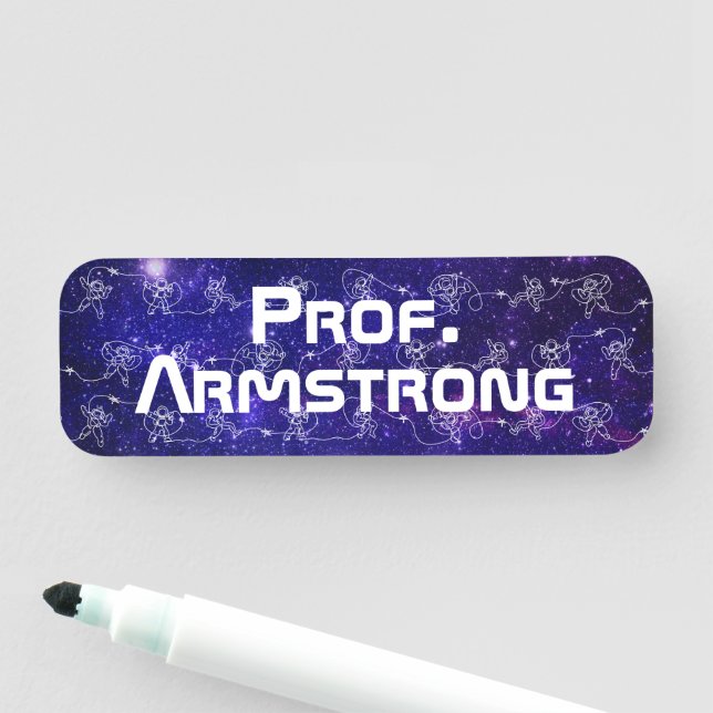 Astronaut Name Tag (In Situ)