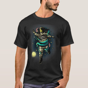 Astronaut Octopus Sea Animal Squid Whisperer Astro T-Shirt