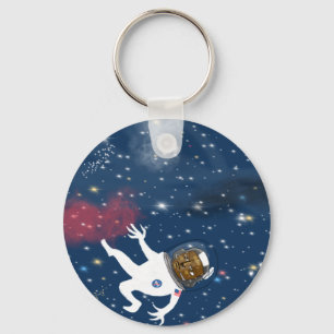 Astronaut on Spacewalk Keychain
