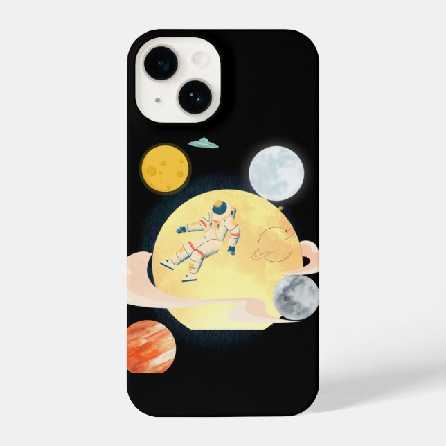 Astronaut phone  iPhone case (Back)