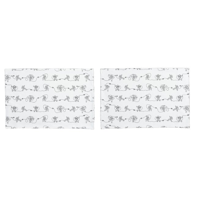 Astronaut Pillow Case (Front-Set)