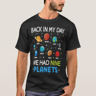 Astronaut Planets Solar System Dwarf Space  Astron T-Shirt