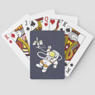 Astronaut Playing Cards