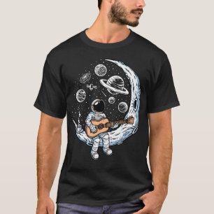 Astronaut Playing Guitar T-Shirt