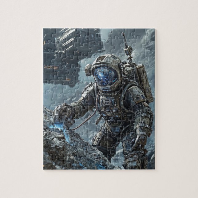 Astronaut Puzzle (Vertical)