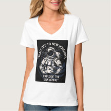 ASTRONAUT QUOTE , BLAST OFF TO NEW HORIZON