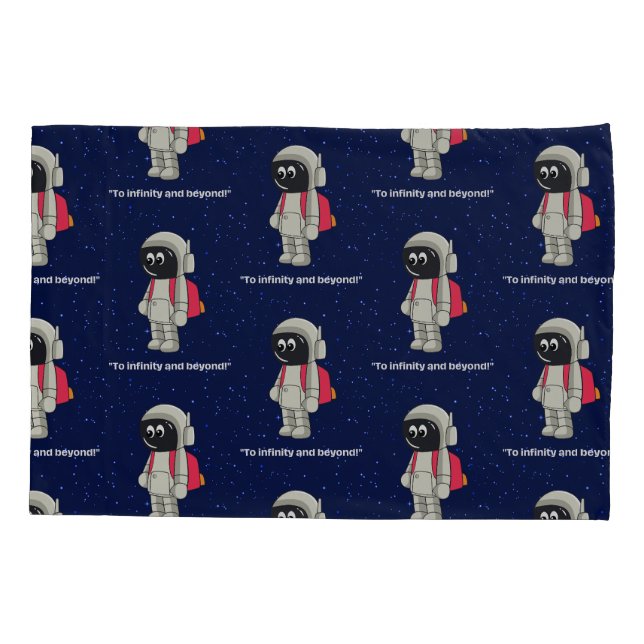 ASTRONAUT QUOTE PILLOWCASE (Back)