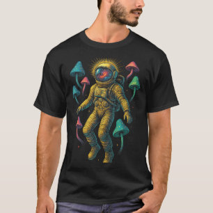 Astronaut Rave - EDM Festival Trippy Art T-Shirt