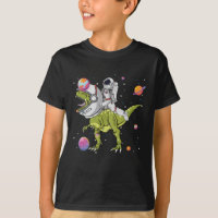 Astronaut Riding T-Rex Dinosaur Astro T-Rex