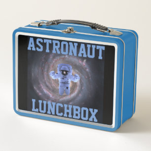 Astronaut Science Metal Lunchbox