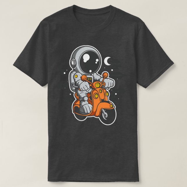 ASTRONAUT SCOOTER 1 T-Shirt (Design Front)