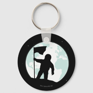 Astronaut Silhouette Keychain