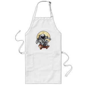 Astronaut Skate Long Apron