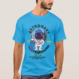 Astronaut skateboard T-Shirt