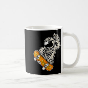 Astronaut Skateboarder, Skateboarding Lover, Astro Coffee Mug