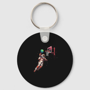 Astronaut Sketll Outer Space Gifts Men Kids Women Keychain